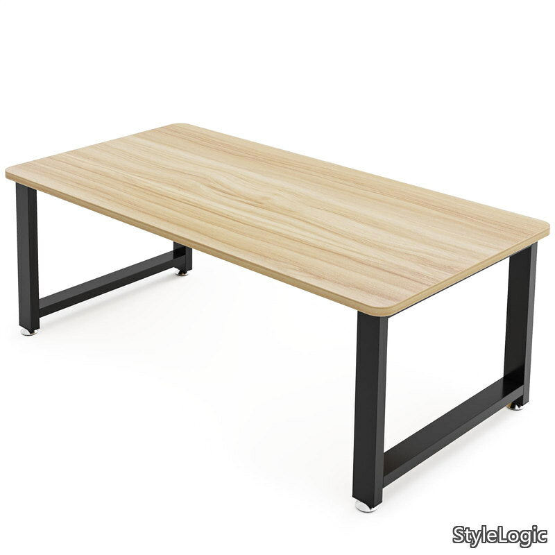 【送料無料】ローテーブル 座卓 ローテーブル 90 ちゃぶ台 幅90×奥行45×高さ36cm ロータイプ 一人暮らし リビングテーブル センターテーブル アジャスター付き 角が丸い
