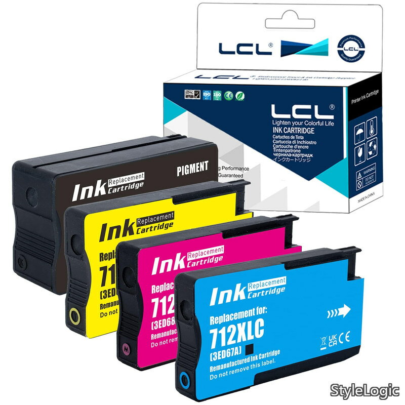 【送料無料】HP用 712 712XL 80ML+3 * 29ML 