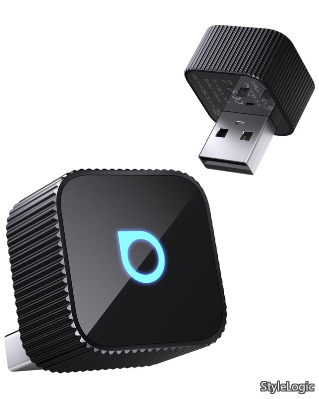 mini slim Ottocast ミニスリム CarPlay & Android Auto ワイヤレスアダプター USB-A対応 アンドロイドオート カープレイ自動接続 ハンズフリー通話 音楽再生