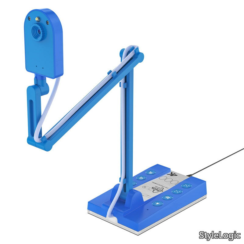 【送料無料】USB 書画カメラ1000万画素Webカメラ実物投影機4K@30fps/ 1080P@60fps Zoom Skype Google Meet対応 オンライン授業 個別指導 Web会議 テレワーク 実物投影機 HS