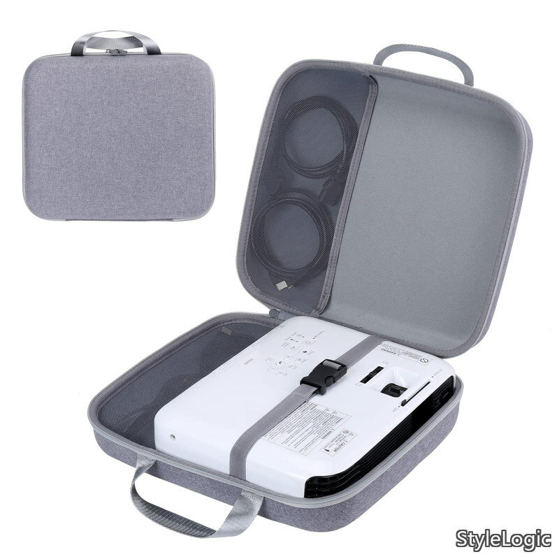 Rakuten - 【送料無料】収納ケース 互換品 エプ ソン EB-W55 / EB-E12/ EB-W06 / EB-E01 / EB-X06 / EB-W05 / EH-TW750 プロジェクター オ フホワイト (ケースのみ)