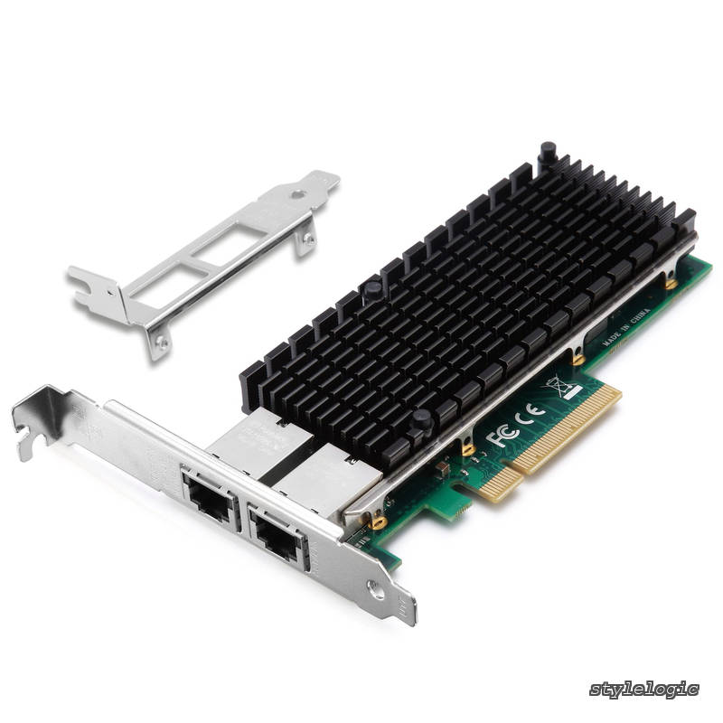 【送料無料】PCI-E LANカード、Intel X540チップ搭載 Intel X540-T2互換 10G デュアルRJ45ポート NICネットワークカード PCI Express X8 イーサネットアダプターWindows/Windows Server/Linux/FreeBSD/VMware ESXiをサポート PCサーバ用