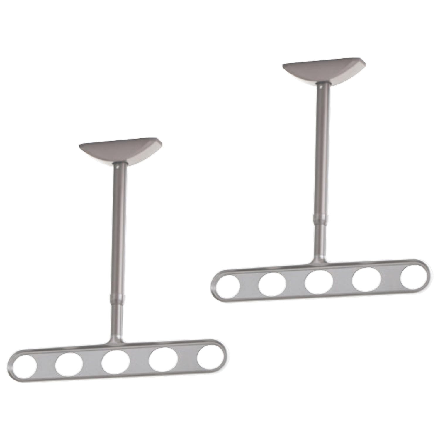 【まとめ買いで最大1000円OFFクーポン!】【送料無料】軒天用物干し ホスクリーン ZA-0645-ST ステンカラー 2本1組