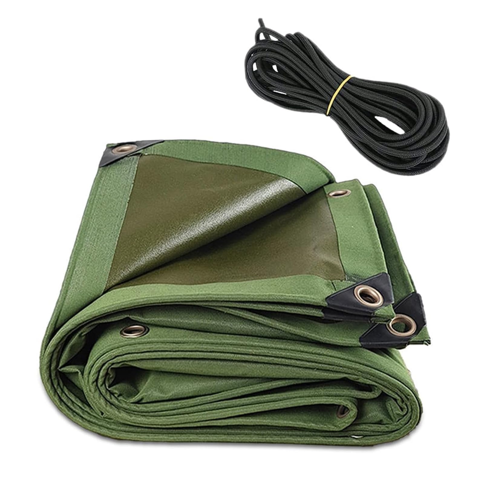 【まとめ買いで最大1000円OFFクーポン!】【送料無料】軽トラックシート 2.1m×1.9m 防水 極厚 0.85mm 1t 1.5t 2t 対応 幌 PVC生地 ゴムロープ付き 四角加固 荷台カバー 撥水 ハトメ錆びない