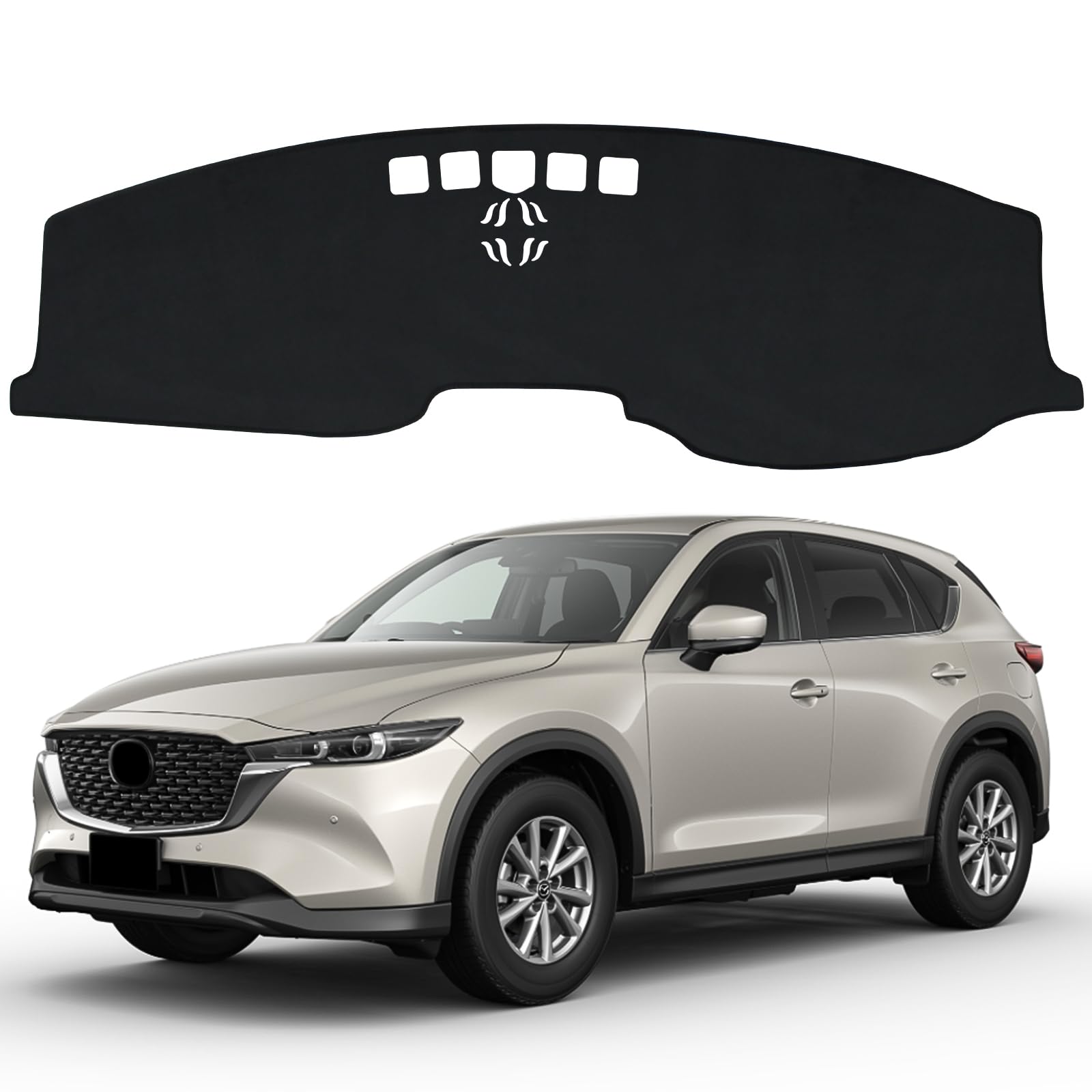【まとめ買いで最大1000円OFFクーポン!】【送料無料】マツダ CX-5 KF系 CX-8 KG系 ダッシュボードマット 車種専用設計 CX5 CX8 日焼け防止 車内 ダッシュボードカバー ダッシュボード 保護マット インテリア アクセサリー 内装パーツ (マツダ CX-5 CX-8 HUD非装着車)