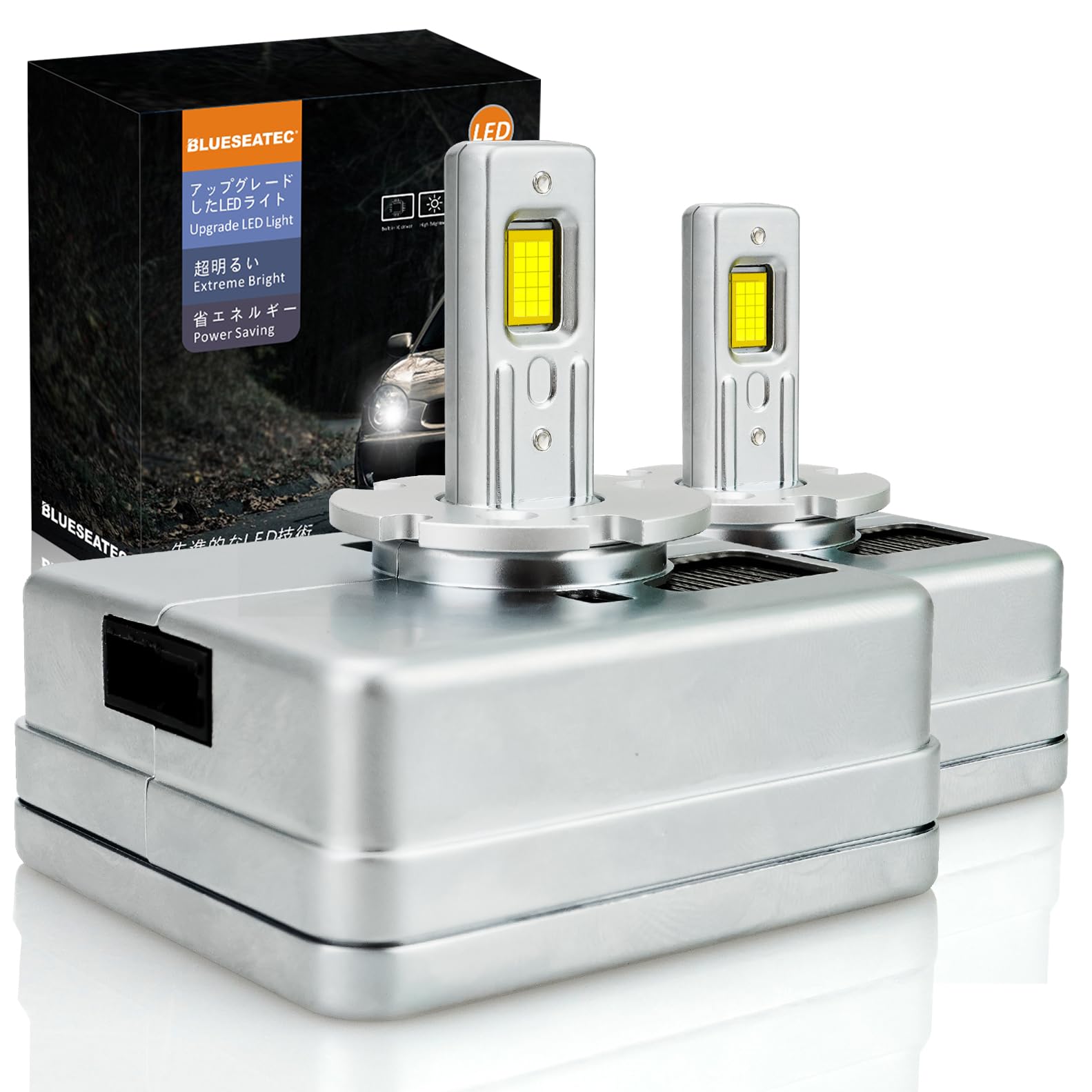 【まとめ買いで最大1000円OFFクーポン!】【送料無料】D5S D5R LED ヘッドライト 車検対応 45W 純正HID..