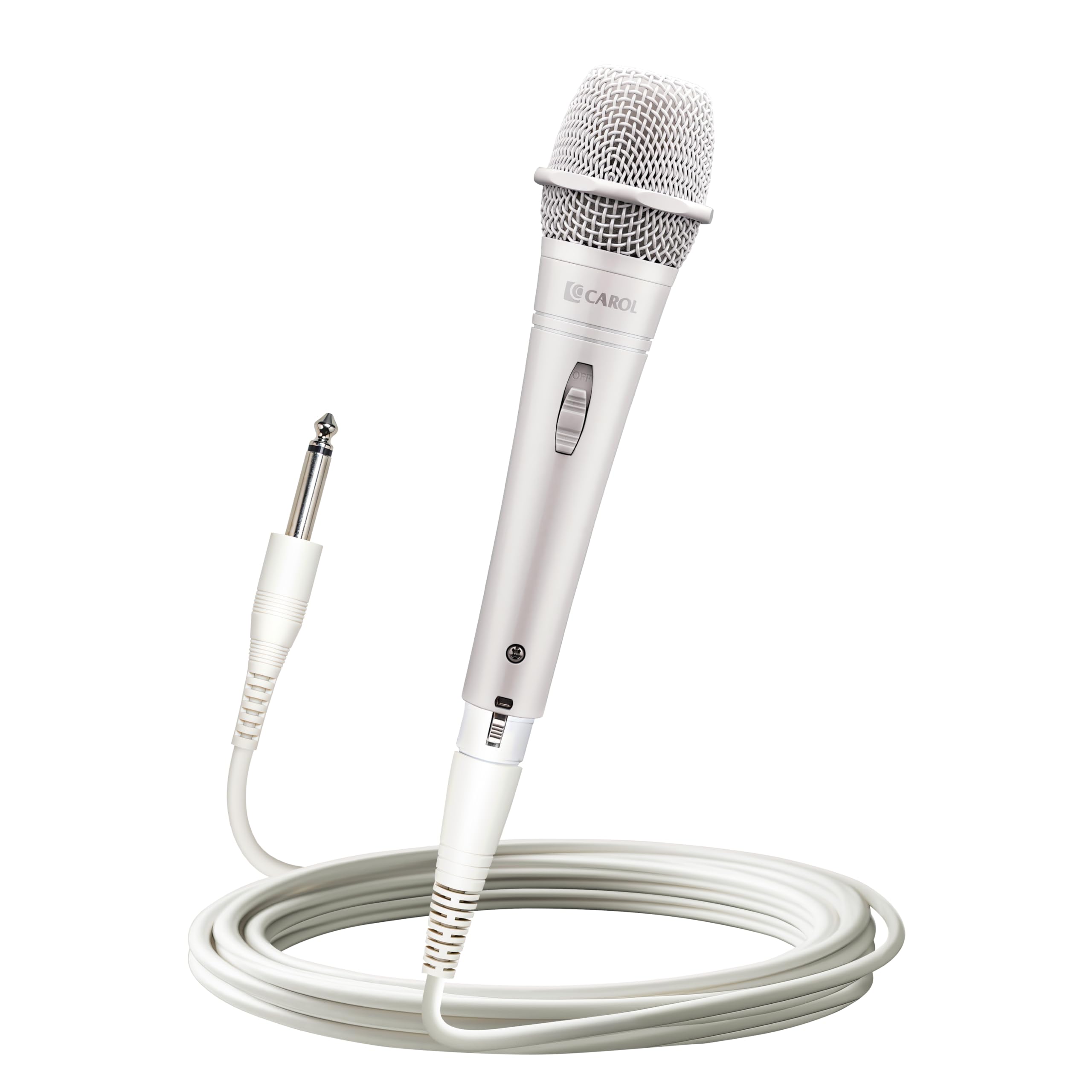 【まとめ買いで最大1000円OFFクーポン!】【送料無料】E dur-916S プロ仕様ボーカルマイク ピュアホワイ..