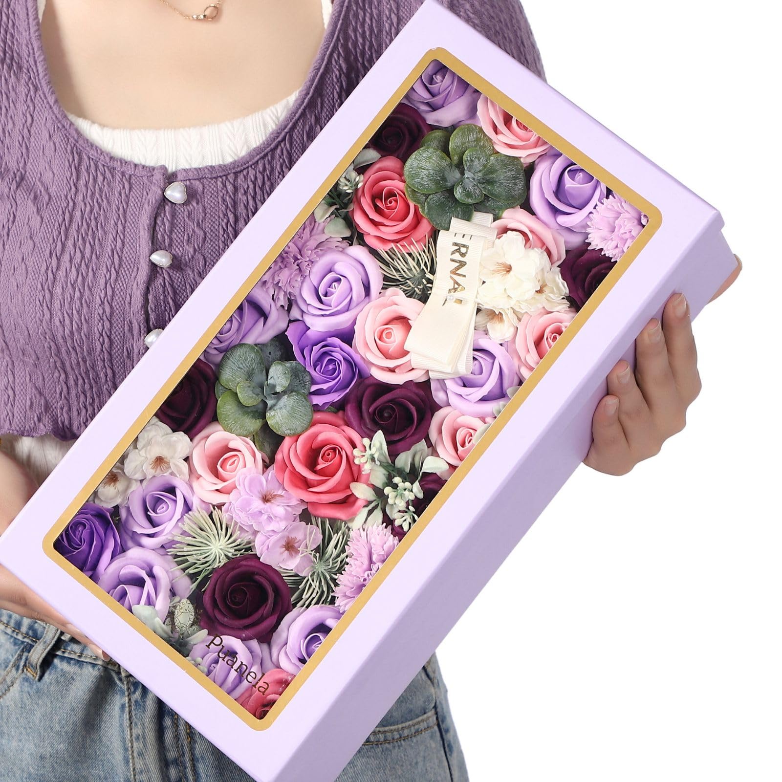 �ڤޤȤ��㤤�Ǻ���1000��OFF�����ݥ�!�ۡ�����̵����Puanela �����ץե� �礭�� �ե� �ܥå��� �ץ쥼��� ���� ���ե� �͵� ������ ��...