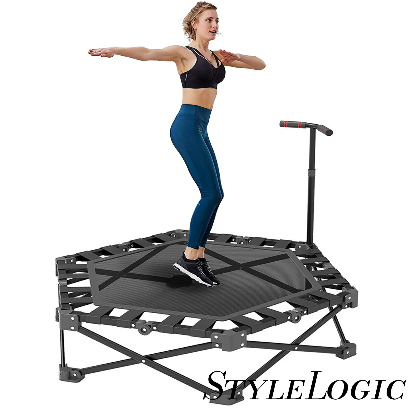 【まとめ買いで最大1000円OFFクーポン!】【送料無料】室内 折りたたみ式 手すりの高さは3段調節 ワンタッチ開閉で本当にインストールフリー 室内室外兼用 子供大人兼用(106*106*H115cm)