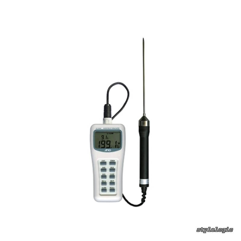 Rakuten - 【送料無料】防水形中心温度計 AD-5604C ホワイト