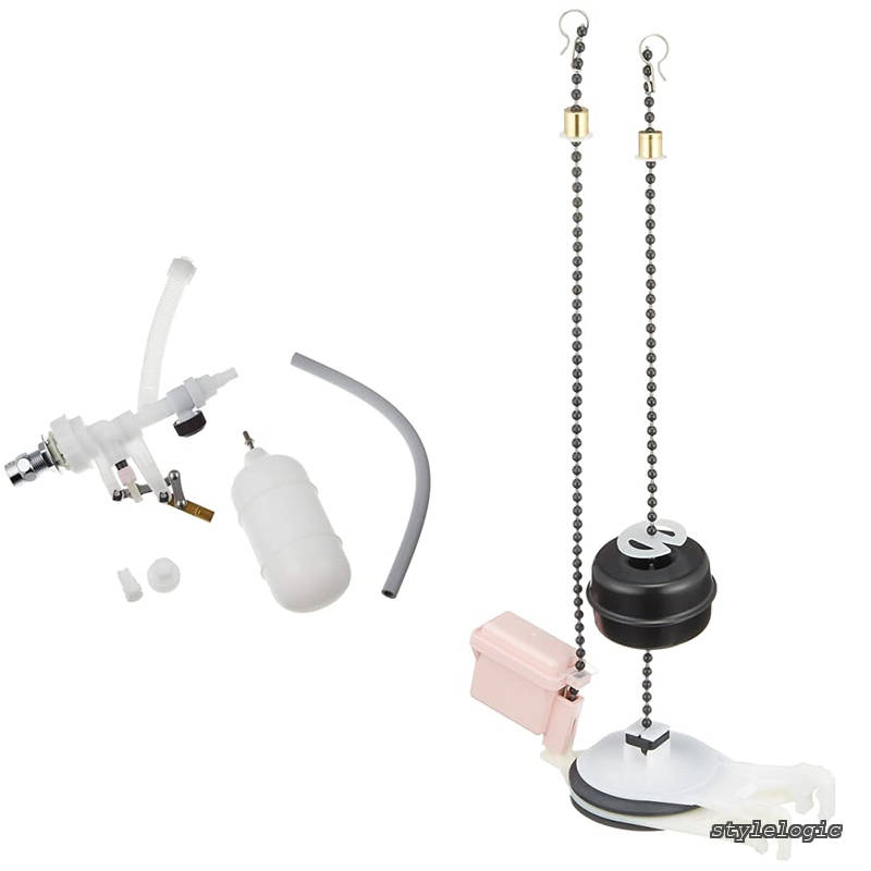 Rakuten - 【送料無料】横形ロータンク用ボールタップ THYS6A & ロータンク用排水弁バルブ THY444-6R【セット買い】