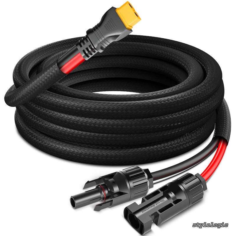 【送料無料】10AWG-20フィート アドバンストソーラー - XT60充電ケーブル、ソーラ...