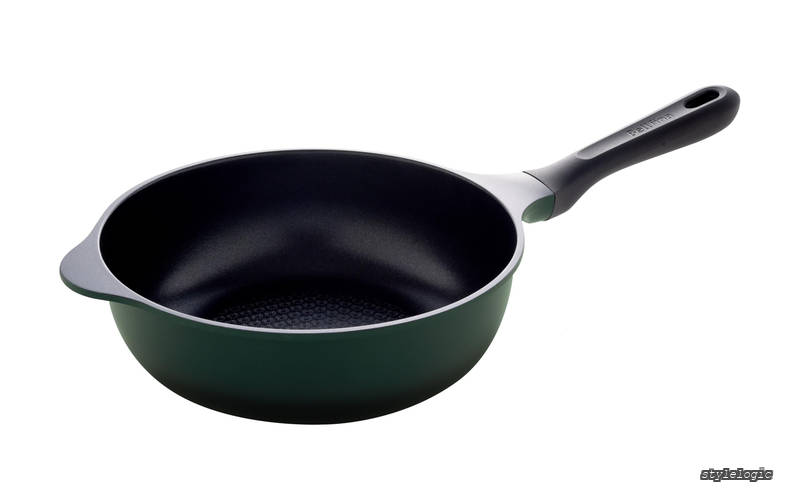 乐天商城 - 【送料無料】軽くて焦げ付きにくい 深型 軽量 フライパン 24cm ガス IH対応 こびりつきにくい 耐久性 グリーン 耐摩耗試験100万回クリア スーパーベルフィーナプレミアム A-78088