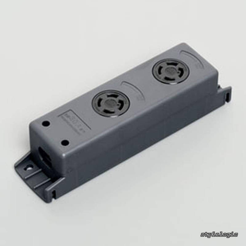 Rakuten - 【送料無料】引掛形 ダブルタップ 接地形3P250V