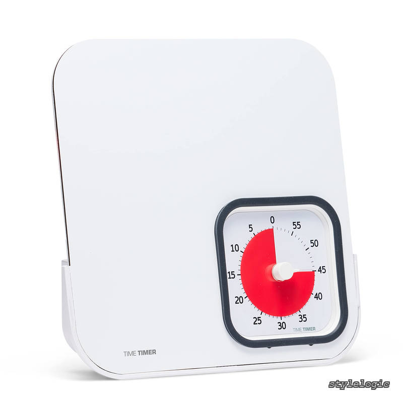 Timer TIME TIMER MOD 9cm 60分 タイムタイマー モッド (カバー付き) チャコールグレイ + MOD専用マグネット式ホワイトボード 時間管理 TTM9B-DEB-W 正規品