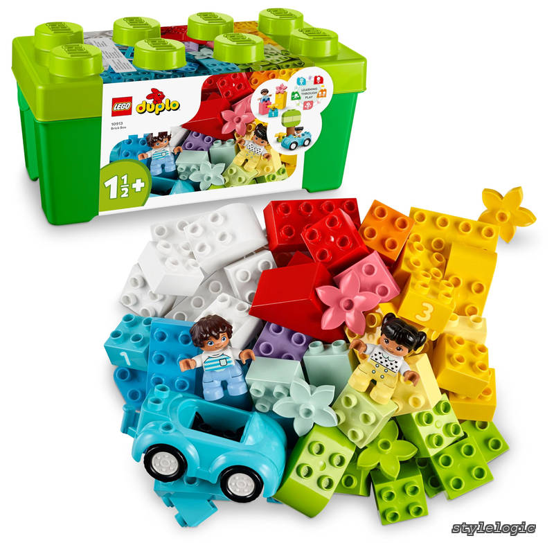 Rakuten - 【送料無料】デュプロ デュプロのコンテナ デラックスセット 知育 玩具 おもちゃ 幼児 男の子 女の子 初めてのレゴブロック 1歳半 2歳 3歳 知育玩具 10913