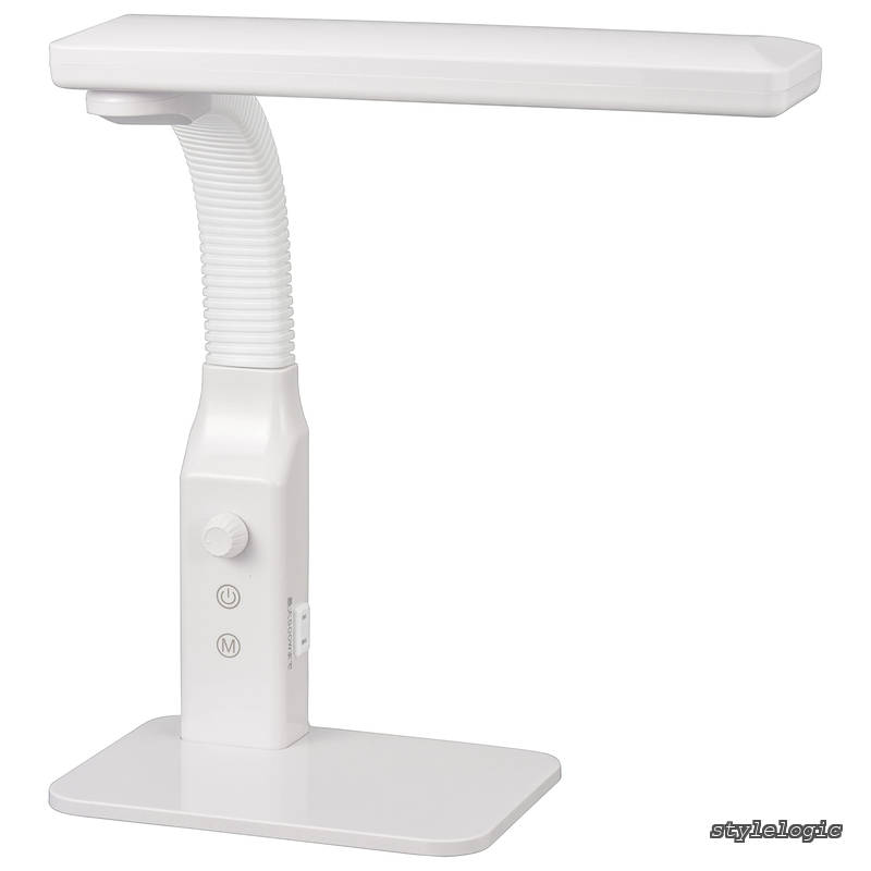 【送料無料】LEDデスクスライト 調光・調色機能付き DS-LE95CG-W/RA93 06-3685 OHM