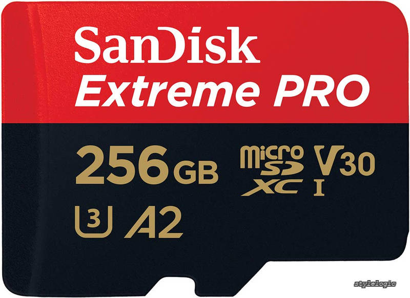 Cartao 256GB Extreme PROR microSD? UHS-I com adaptador C10 U3 V30 A2 200MB/s leitura 140MB/s escrita SDSQXCD-256G-GN6MA