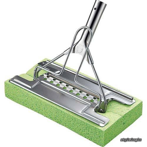 Rakuten - 【送料無料】スポンジモップ シルバーワイパーワイド W Bヘッドのみ ST WI577-00BU-MB