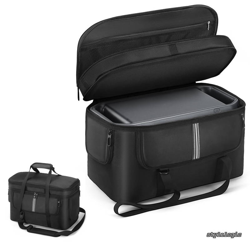 for DJI Power 1000 ポータブル電源 ケース 収納ケース バッグ 耐衝撃 頑丈 ナイロン ケーブルや小物類も収納可能 互換品 アクセサリー