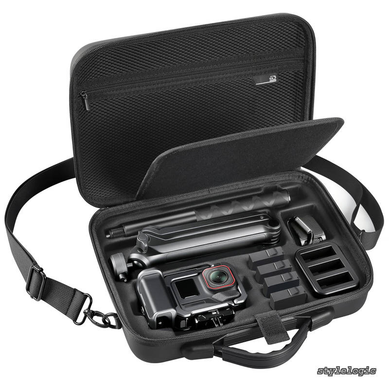 ACE Pro/Ace Pro 2 Xplorer グリップ キット アクセサリー ストレージ トラベル バッグ Insta 360 対応マルチ マウント/114cm セルフィー スティック
