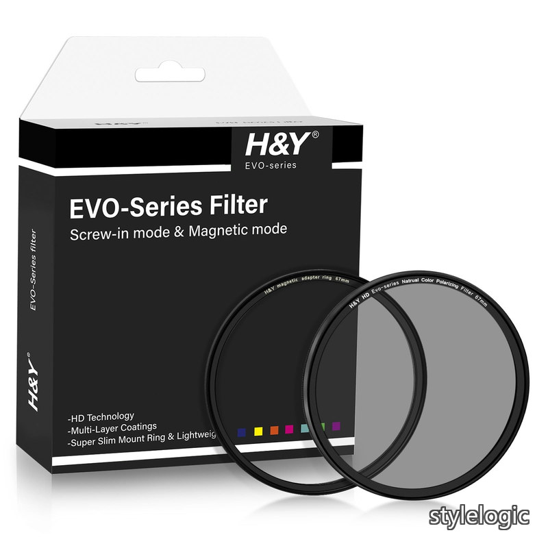 Rakuten - 【送料無料】PLフィルター 67mm HD EVO ナチュラルCPL フィルターキット マグネット式 ねじ込み式両対応 ニュートラル 忠実な色再現 反射調整 偏光度99% 高平面度 薄枠 帯電防止 防汚 撥水 防傷 ENP67