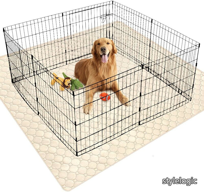 乐天商城 - 【送料無料】洗える 猫 犬用 おしっこパッド ペット用 トイレ下敷きマット 速乾 洗える 脱臭 抗菌(ベージュ 182*182cm)