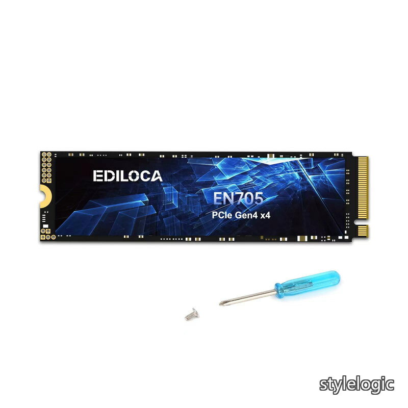 【送料無料】EN705 SSD 1TB PCIe Gen4 NVMe M.2 2280 PS5動作確認済み 最大読込: 5000MB/s 最大書き：4500MB/s 3D NAND TLC 内蔵SSD ダイナミック SLC キャッシュ ノートパソコンとデスクトップパソコン に対応 メーカー5年保証