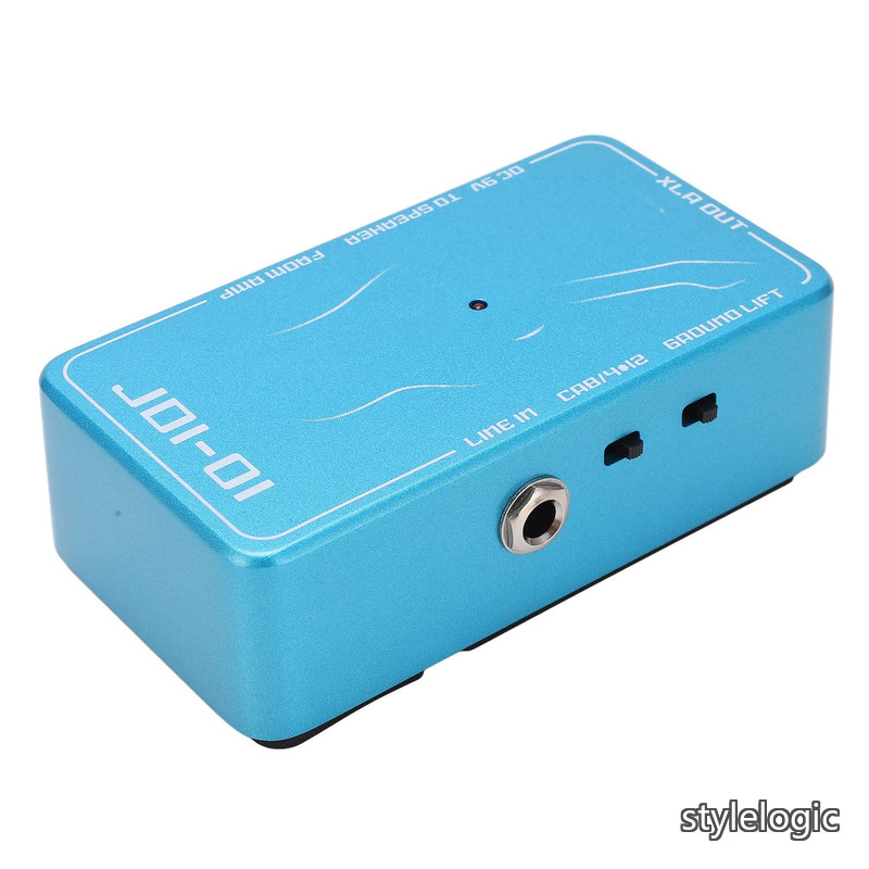 [무료 배송] 다이렉트 앰프 기능 탑재 JDI-01 600Ω 밸런스 XLR 출력 팬텀 전원 대응 악기 액세서리 녹음 스튜디오 라이브 연주 가정 연습용