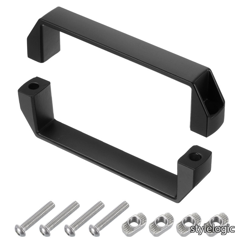 【送料無料】10個の長方形引き手、180mm/7.1