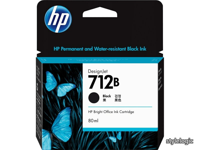 【送料無料】- HP 712B 80-ML ブラック�