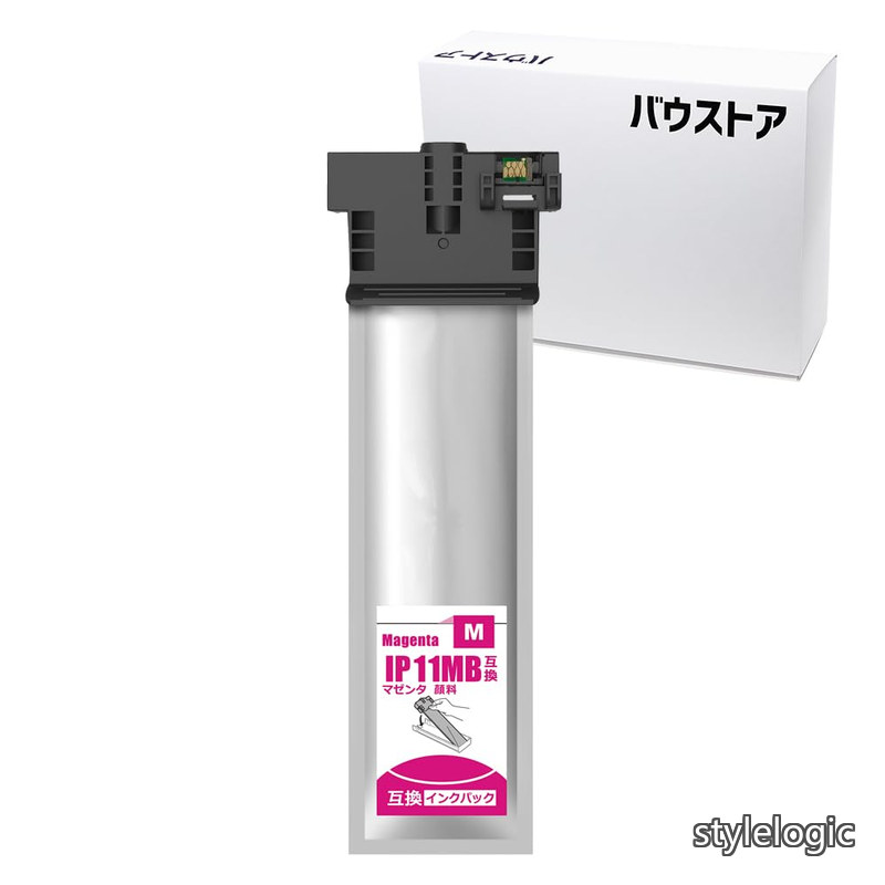 Rakuten - 【送料無料】IP11MB 大容量タイプ マゼンタ用互換インクパック Lサイズ（ IP11MA の大容量版）PX-M887F PX-S887