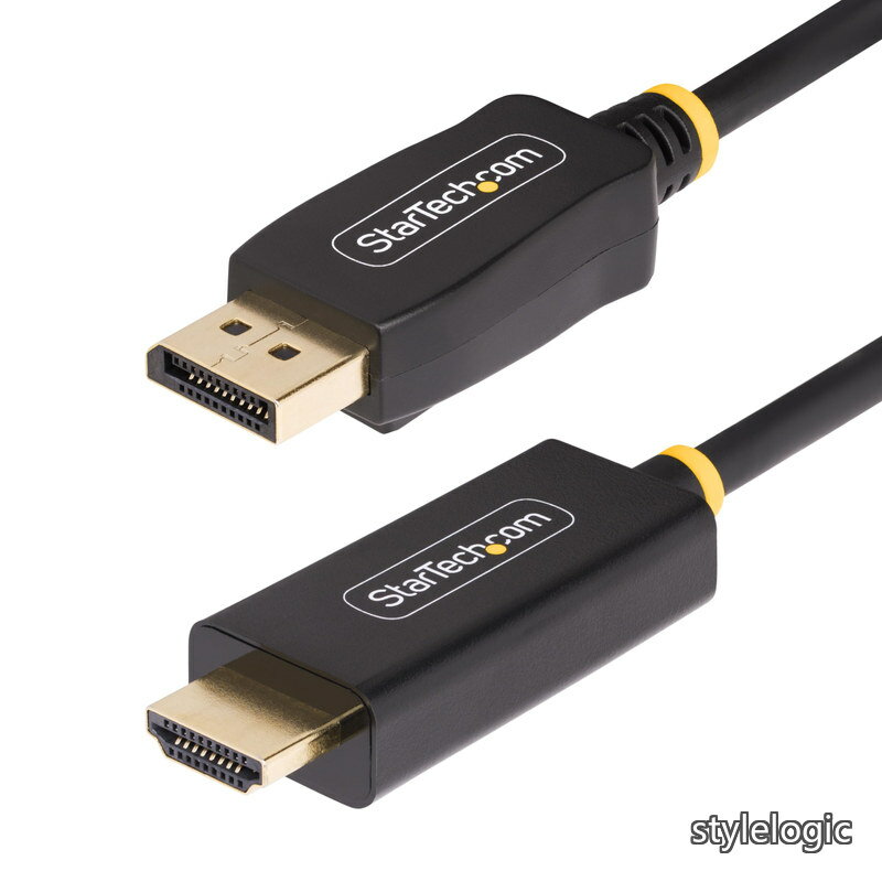Rakuten - 【送料無料】DisplayPort 1.4 - HDMI 2.0b変換ケーブル／3m／4K60Hz／アクティブ／HDR HBR3 ビデオコンバーター 10F-DP-HDMI-4K60-HDR