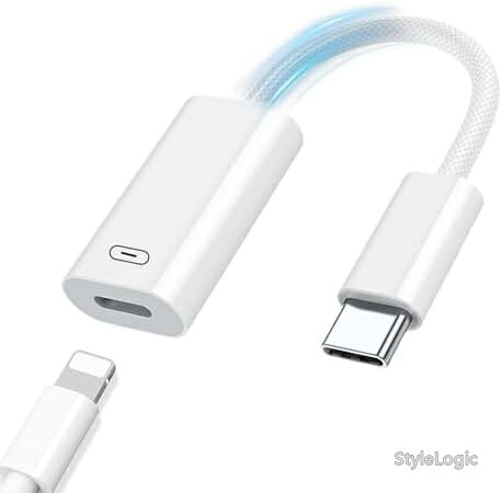 【送料無料】Type C ライトニング 変換 アダプタ USB C 変換ケーブル 急速充電 高速データ転送 対応 iPhone 17/16/15 iPad MacBook Xperia Galaxy 薄型軽量 アルミ合金 ナイロン編組 簡単接続 2026年モデル 便利グッズ モバイルアクセサリー