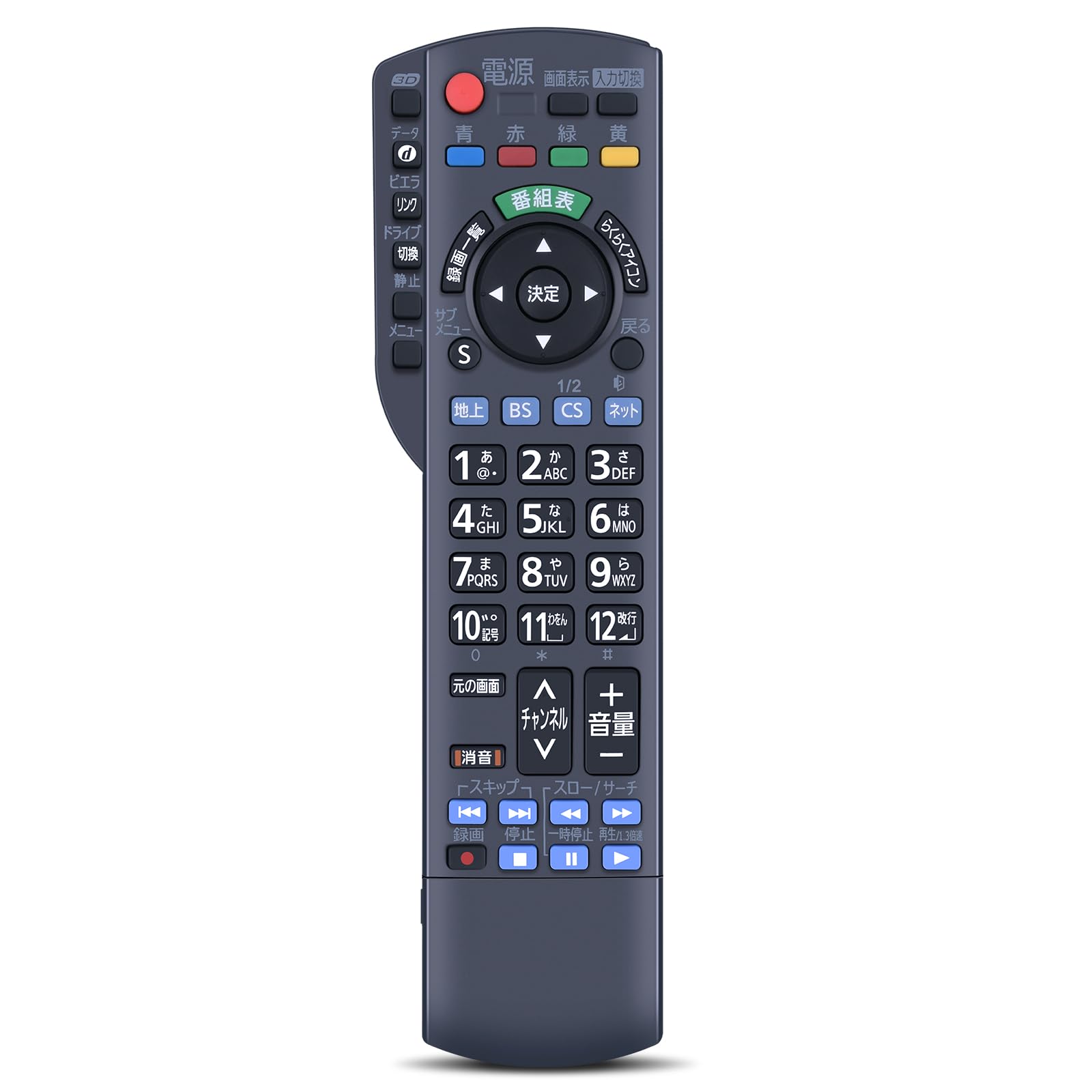 【まとめ買いで最大1000円OFFクーポン!】N2QAYB000589 テレビリモコン for Panasonic パナソニックリモコン VIERAリモコン ビエラリモコン パナソニックテレビリモコン TH-L32DT3 TH-L37DT3 TH-P42GT3 TH-P42ST3