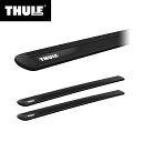 【送料無料】THULE（スーリー） ウイングバー EVO（WingBar EVO） ブラック TH7111B/TH7112B/TH7113B/TH7114B カーキャリア ルーフキャリア ベースキャリア