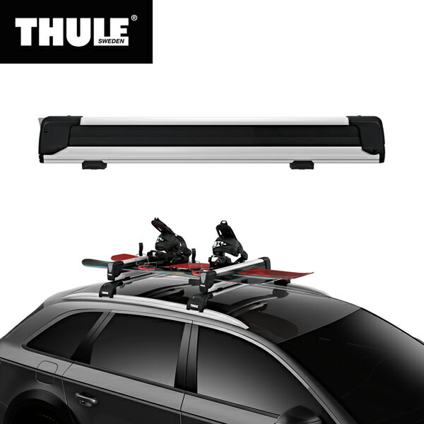 Thule（スーリー） スキー板・スノーボード用キャリア SnowPack Extender（スノーパック エクステンダー） 7325 TH7325 スキーキャリア 自動車用 車載 運搬 積載