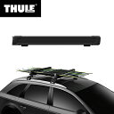 【送料無料※沖縄除く】Thule（スーリー） スキー板・スノーボード用キャリア SnowPack（スノーパック） ブラック 7326B TH7326B スキーキャリア 自動車用 車載 屋根 ルーフ 運搬 積載