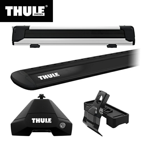 楽天スタイルマーケット　楽天市場店【送料無料】THULE（スーリー） BMW 2シリーズ グランツアラー専用ベースキャリア（フット7105+ウイングバー EVO7113B+キット5031）+スキーキャリア エクステンダー7325