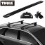 【送料無料】THULE（スーリー） MINI クロスオーバー（R60 ダイレクトルーフレール付き ZA16/ZC16）専用ベースキャリアセット フット7106+ウイングバー EVO7112B+キット6039