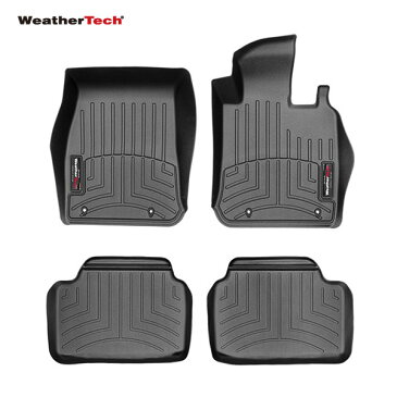 【送料無料※沖縄除く】WeatherTech(ウェザーテック) BMW 1シリーズ(F20 5ドアハッチバック) フロアライナーセット フロント&リア WT446151/WT444104 フロアマット ゴム製 正規品【あす楽15時まで】