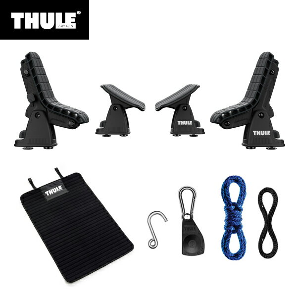 【送料無料】Thule（スーリー） カヤック用キャリア DockGlide（ドックグライド） 896 TH896+ウォータースライド 839 TH839+クイックドロー 838 TH838 自動車用 固定 運搬