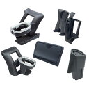 【送料無料】200系 ハイエース専用 収納パーツ5点セット ドリンクホルダー 運転席/助手席+スマホホルダー+ETCカバー+ゴミ箱 カップホルダー ダストボック...