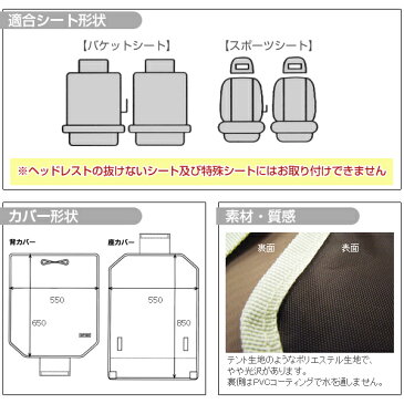 簡易防水シートカバー 1席分 エプロンタイプ シートの汚れを徹底ガード！取り付け簡単。チャイルドシートマットとしても最適【あす楽15時まで】