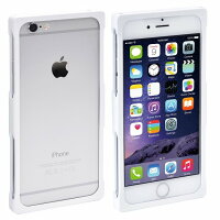 iPhone8ケースiPhone7ケースiPhone6sケースRECTAアルミニウム鋳造製アイフォンバンパーケースピュアホワイト/シルキーブラックカバースクエアスマート守る保護レクタ