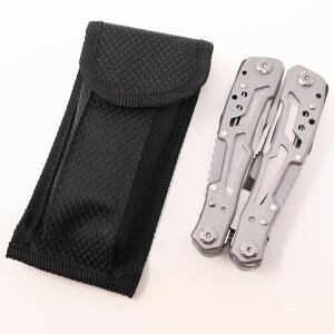 折り畳み式多機能マルチツール。しっかりしたステンレススチール製。10以上の機能を収納した便利な万能工具。キャンプやアウトドア、防災グッズにも通販格安セール情報 楽天 通販