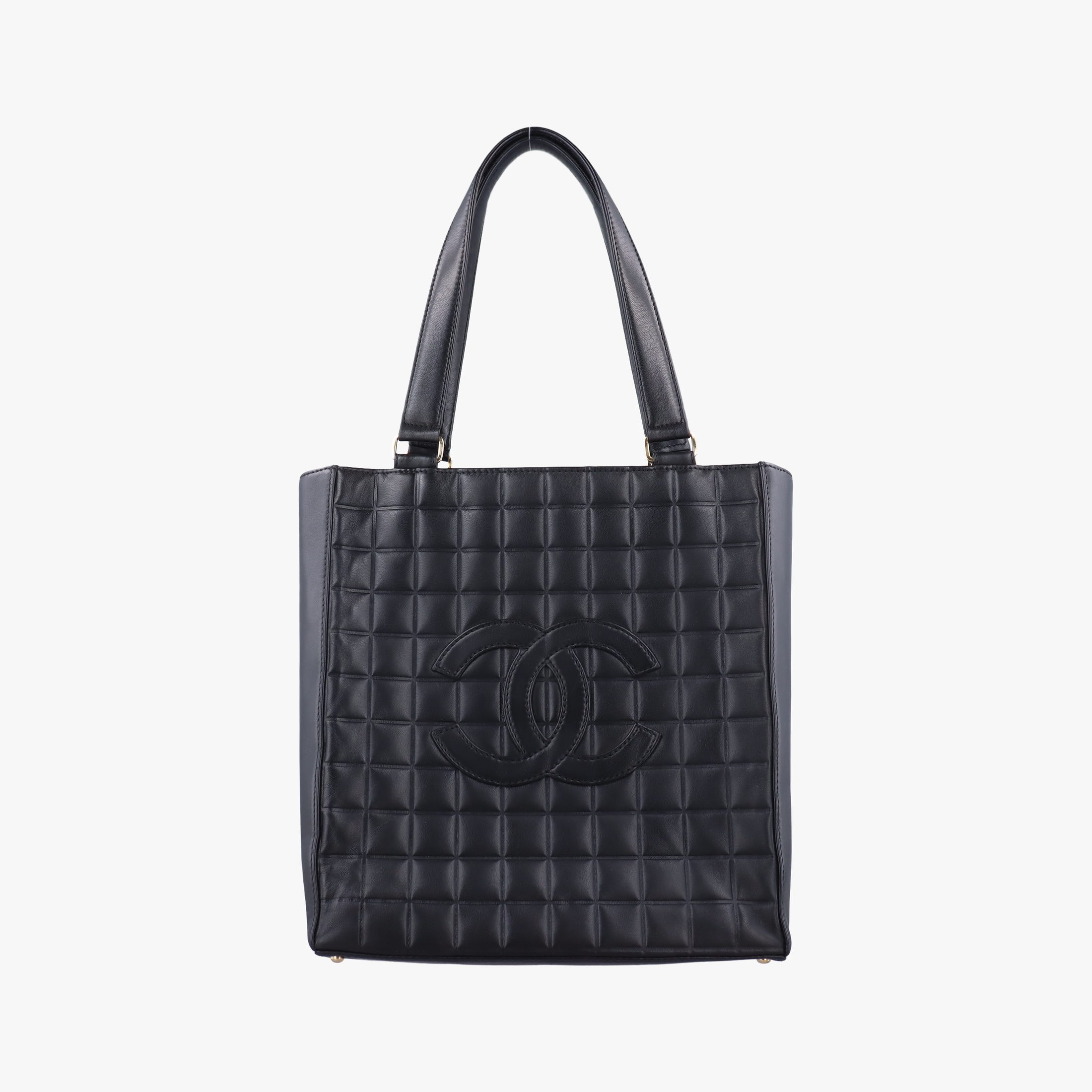 乐天商城 - 【中古】シャネルChanelチョコバー ブラック レザー A17443 6908518