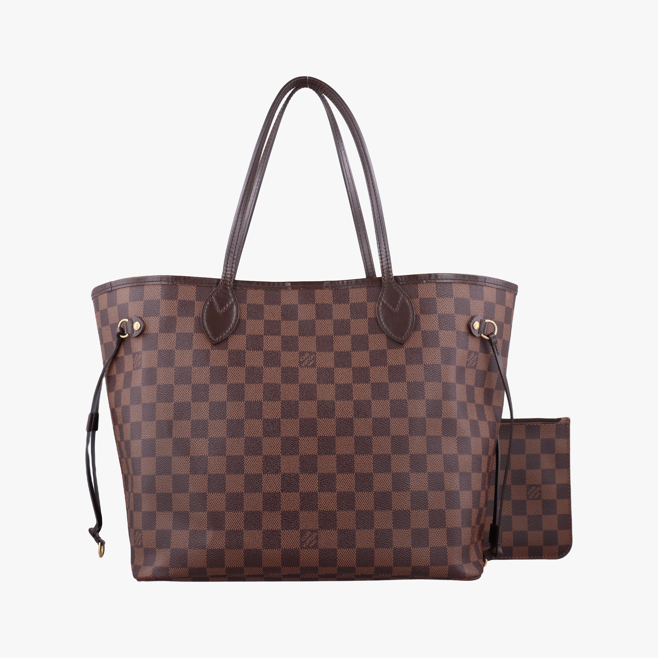 Rakuten - 【中古】ルイヴィトンLouis VuittonネヴァーフルMM エベーヌ ダミエキャンバス N51105 CA2124