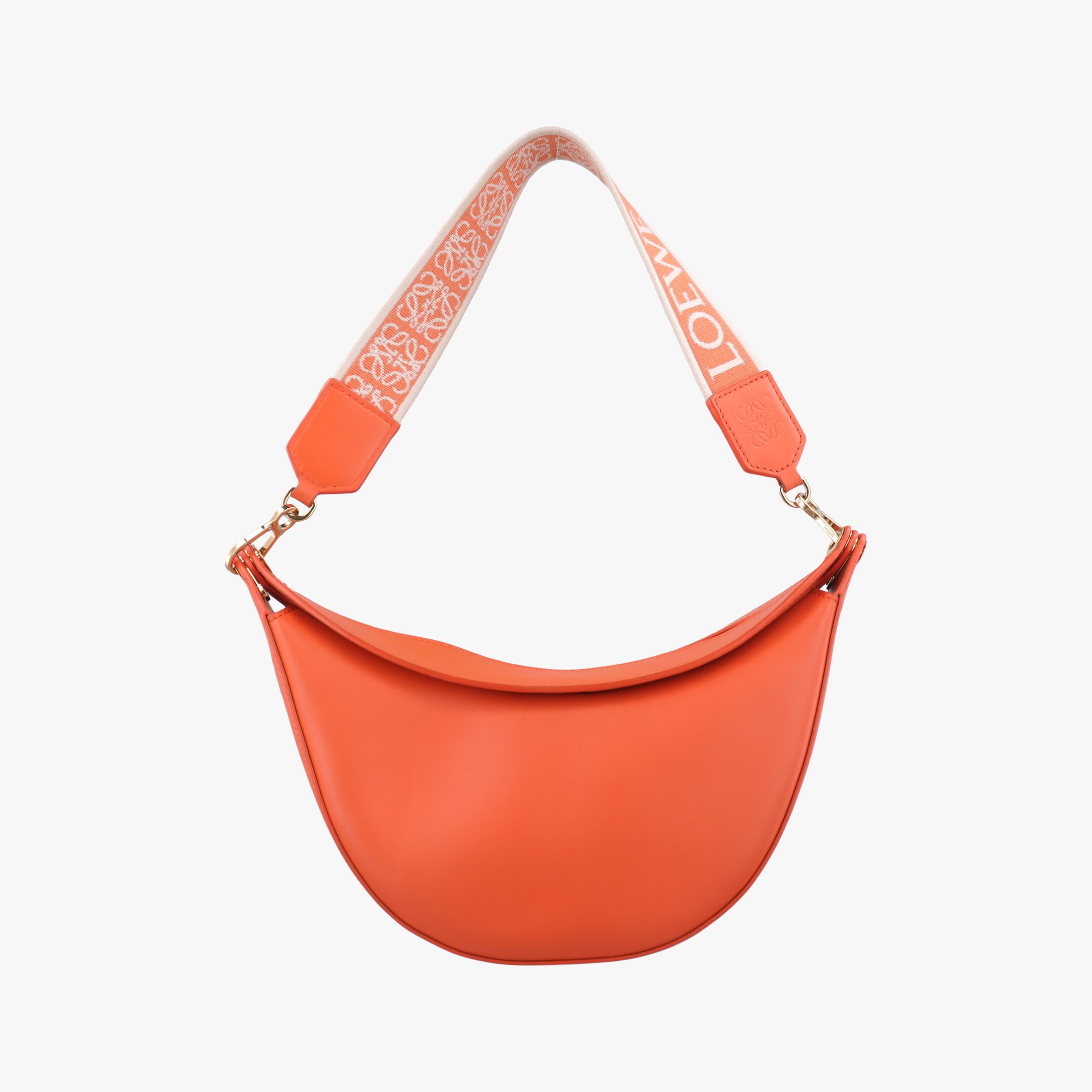乐天商城 - 【中古】ロエベLoeweルナ オレンジ レザー 652213