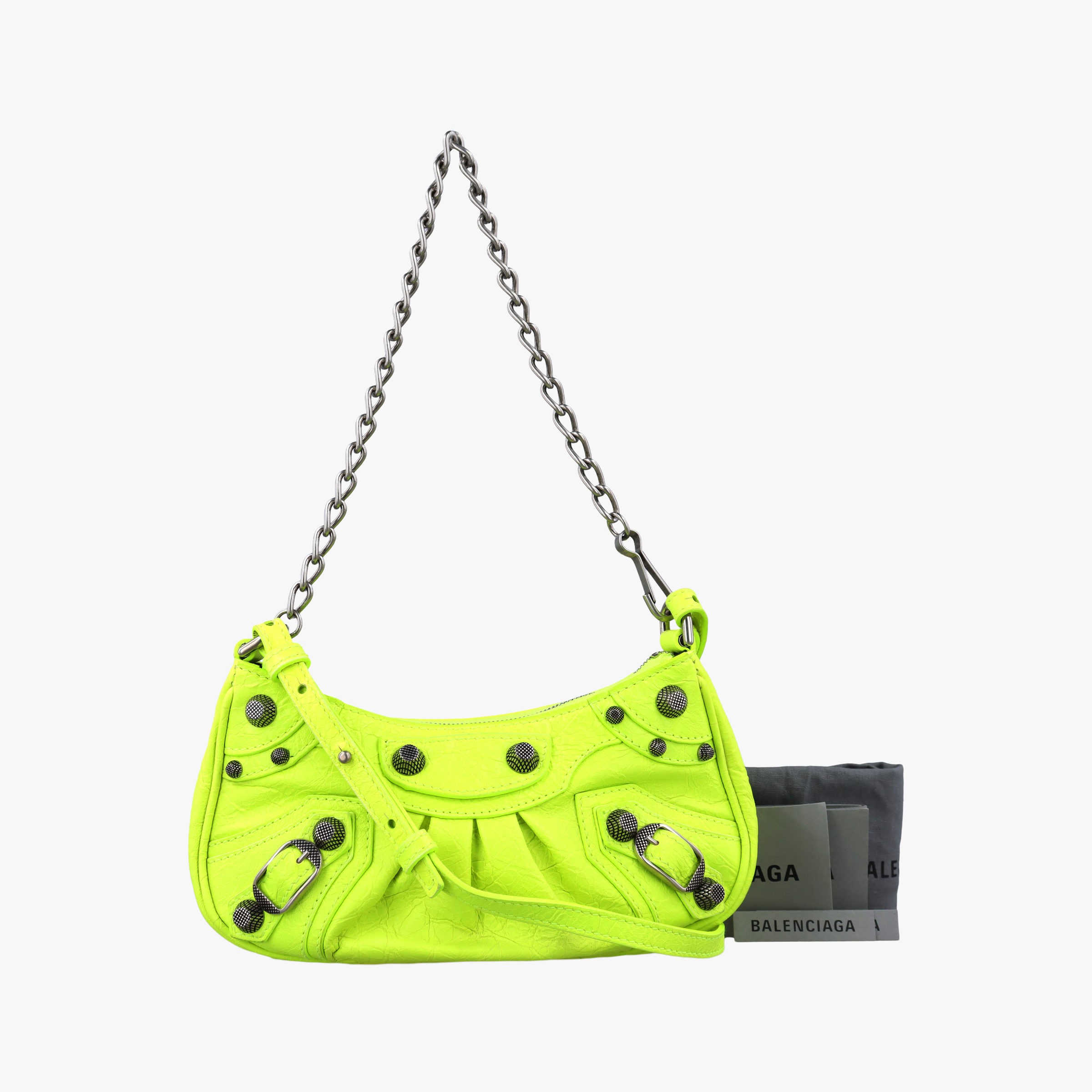 乐天商城 - 【中古】バレンシアガBalenciagaルカゴール グリーン ラムスキン 695814-7206-S-493075